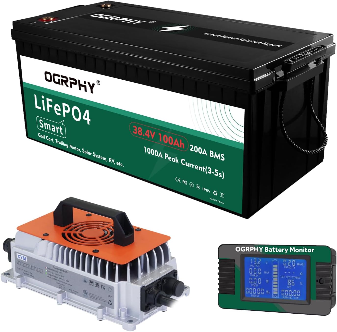 High-Performance 36V Lithium Golf Cart Battery Kit