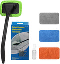Car Windshield Cleaning Tool with Extendable Handle - Reach & Wash