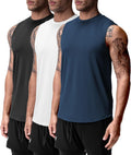 Men's Gym Tank Top Workout Muscle Sleeveless Shirt - Lightweight