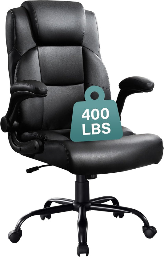 400lbs Big & Tall Office Chair with Lumbar Support - BOSMILLER
