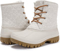 STQ Duck Boots for Women Waterproof Winter Boots - Warm, Traction Snow