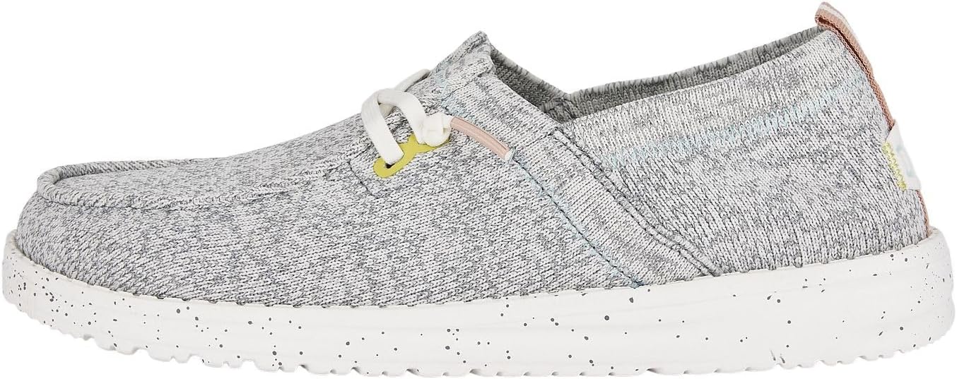 Hey Dude Women's Wendy Halo Knit Slip On Loafers for Comfort
