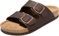 Mens Sandals with Arch Support and Adjustable Buckles - Comfortable is
