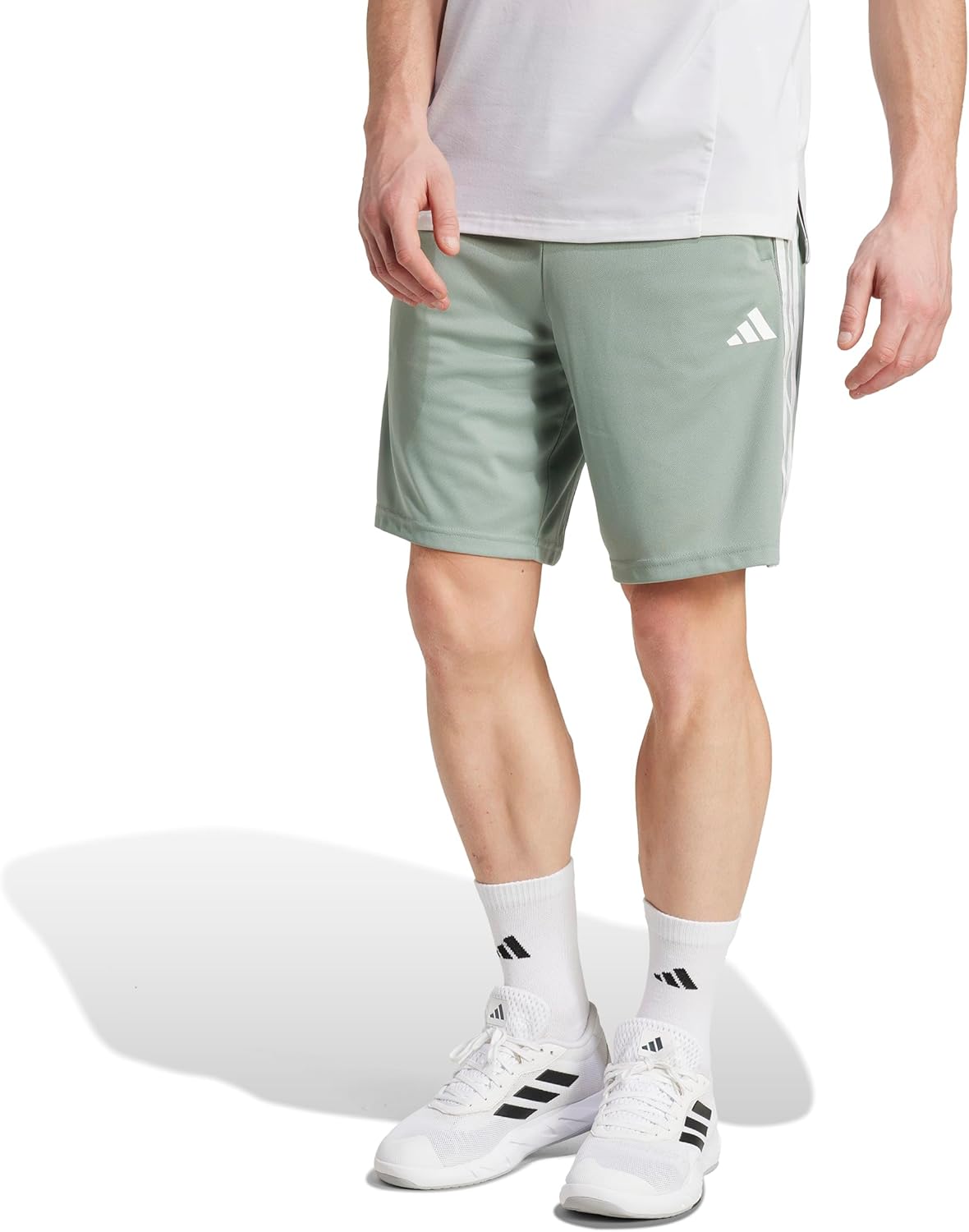 adidas Mens Train Essentials Pique 3-Stripes Training Shorts Review