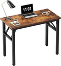 Need Folding Computer Desk - 31.5 in Foldable Writing Desk for Small