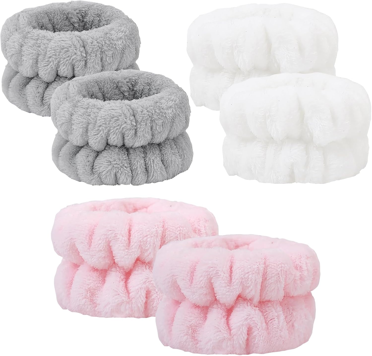 Set of 6 Microfiber Arm Bands - Keep Sleeves Dry!