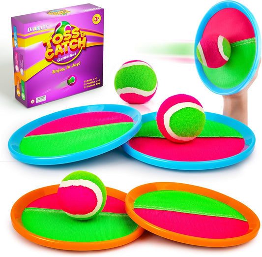 Kids Outdoor Toss & Catch Game Set - Fun Easter Toy!