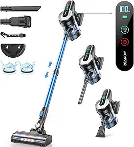 Cordless Vacuum Cleaner with 30KPA Suction Power for Home Use