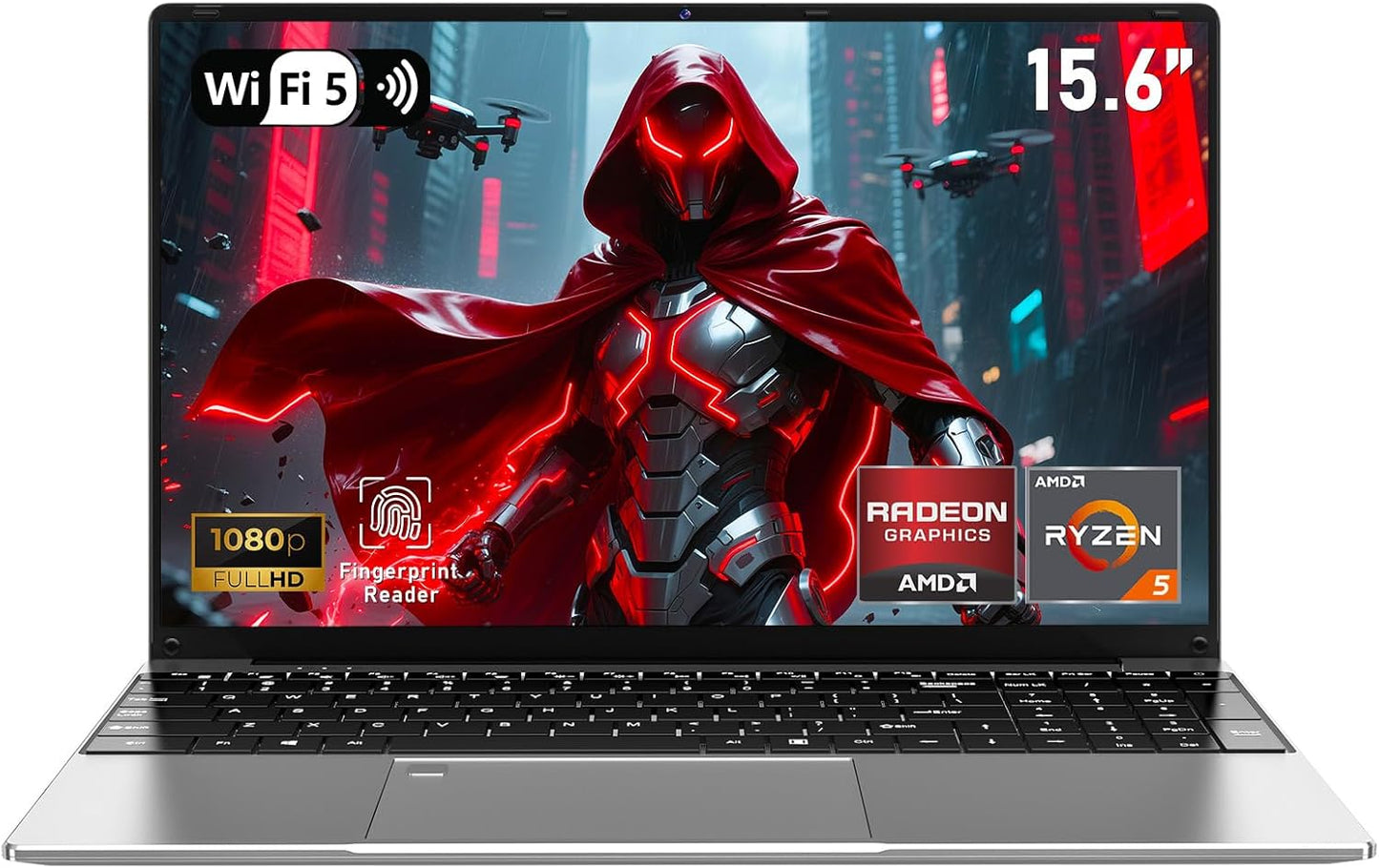 Gaming Laptop Computer with Ryzen 5 7430U and 32GB RAM