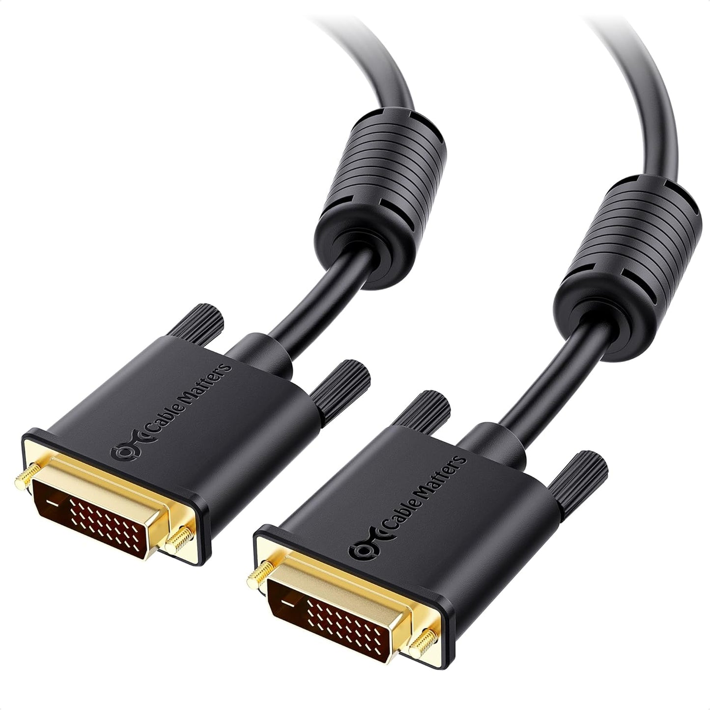 High Performance 35ft DVI Dual Link Cable for Gaming and Editing