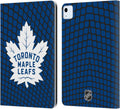 NHL Net Pattern Toronto Maple Leafs Leather Wallet Case for iPad Air