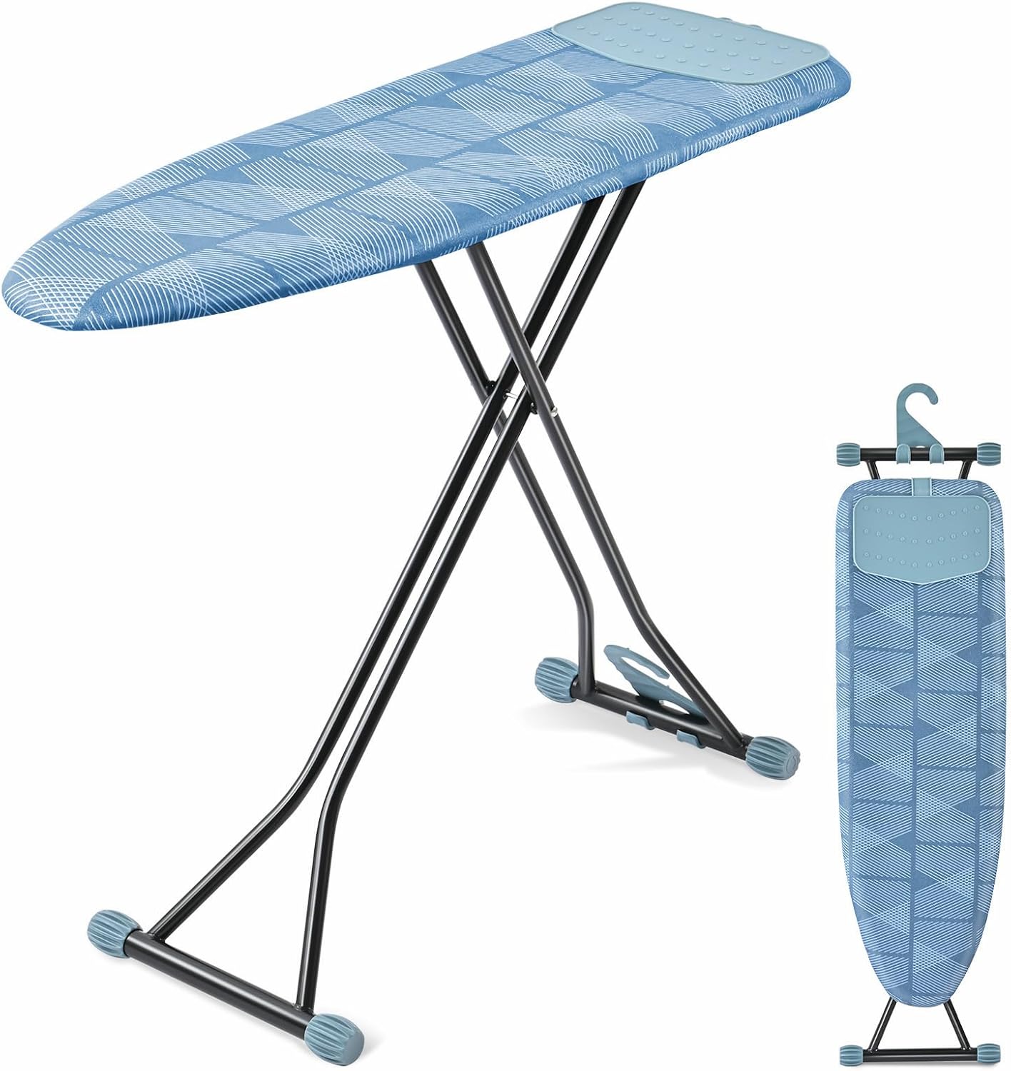 APEXCHASER Ironing Board with Adjustable Height and Cover
