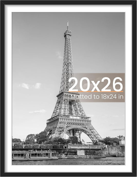 Upsimples 20x26 Picture Frame for Stunning Wall Displays