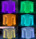 SAYOK Portable Inflatable Photo Booth Enclosure (White) - Easy Setup