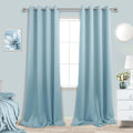 KOUFALL 108 in Curtains 2 Panel Set - Extra Long Room Darkening