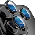 Sapphire Lens Protector for iPhone 16 Pro & Pro Max - Titanium Frame