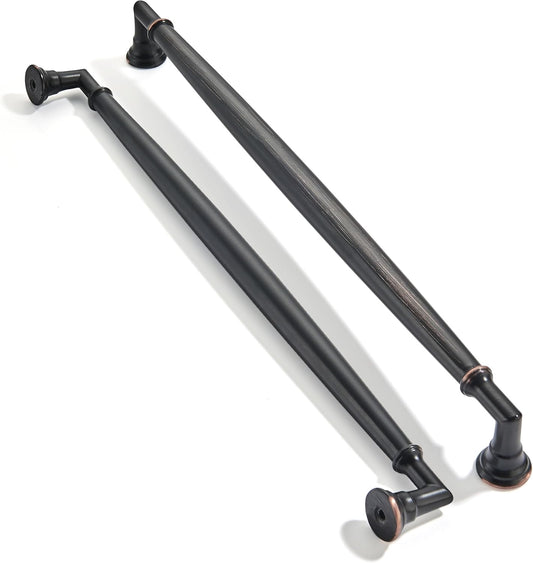 10 Pack 10 Inch Oil Rubbed Bronze Cabinet Pulls for Modern Homes