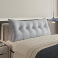 Headboard Pillow Queen Triangular Bed Wedge Pillow - Reading Comfort