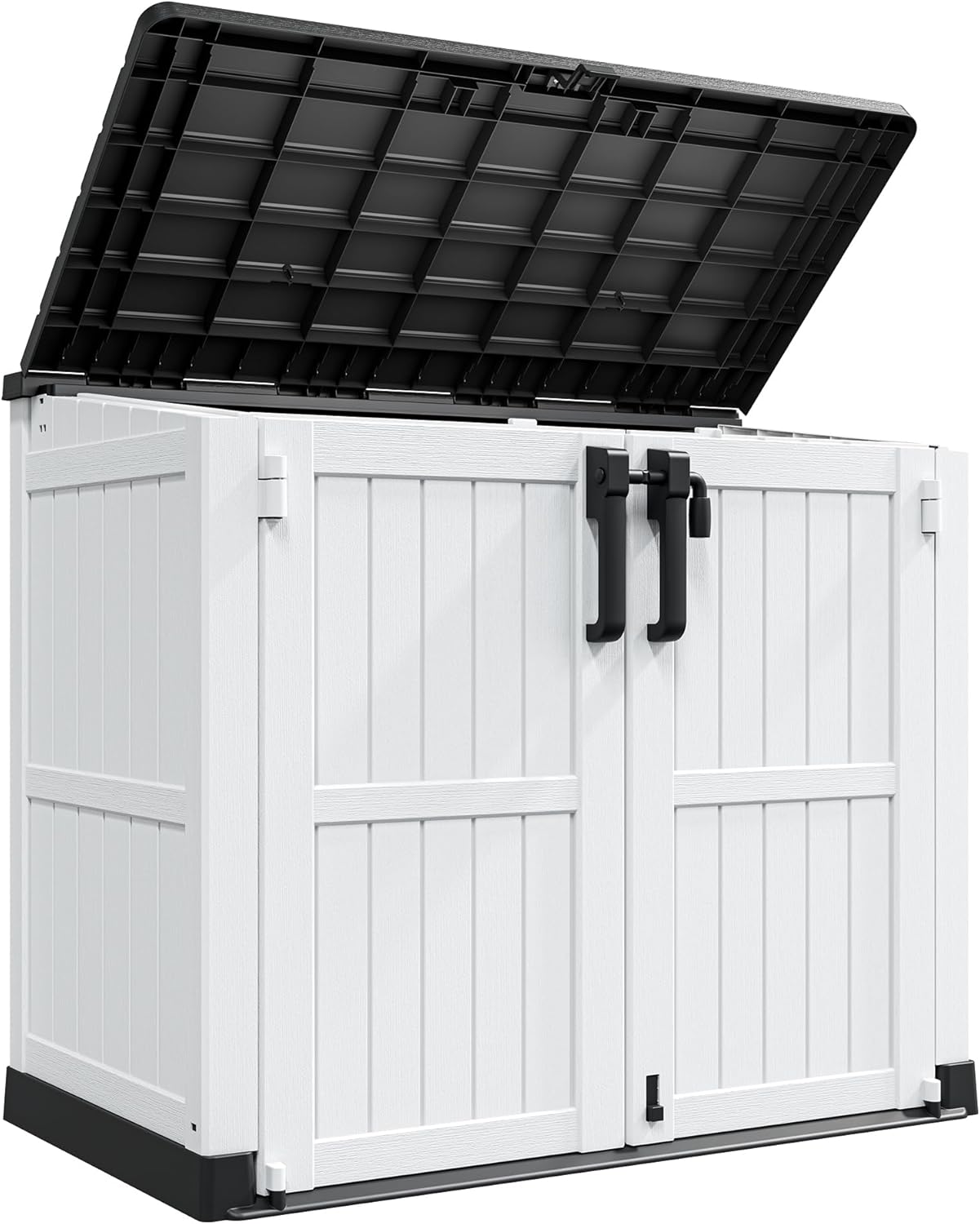 Outdoor Storage Cabinet 36 Cu Ft with Lockable Doors for Patios