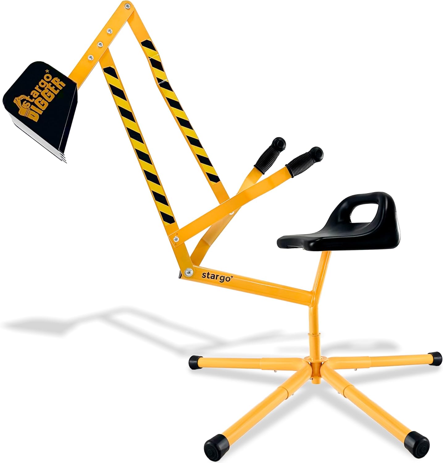 Stargo Sand Digger Kids Excavator Ride on Toy for Outdoor Fun