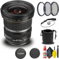 Canon EF-S 10-22mm f/3.5-4.5 USM Lens Bundle - Wide-Angle