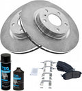 Front Brake Pad & Rotor Kit for Infiniti G35 and Nissan 350Z
