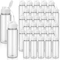 Maxcheck 30 Pack 17 oz Plastic Water Bottles - Bulk Leakproof Set