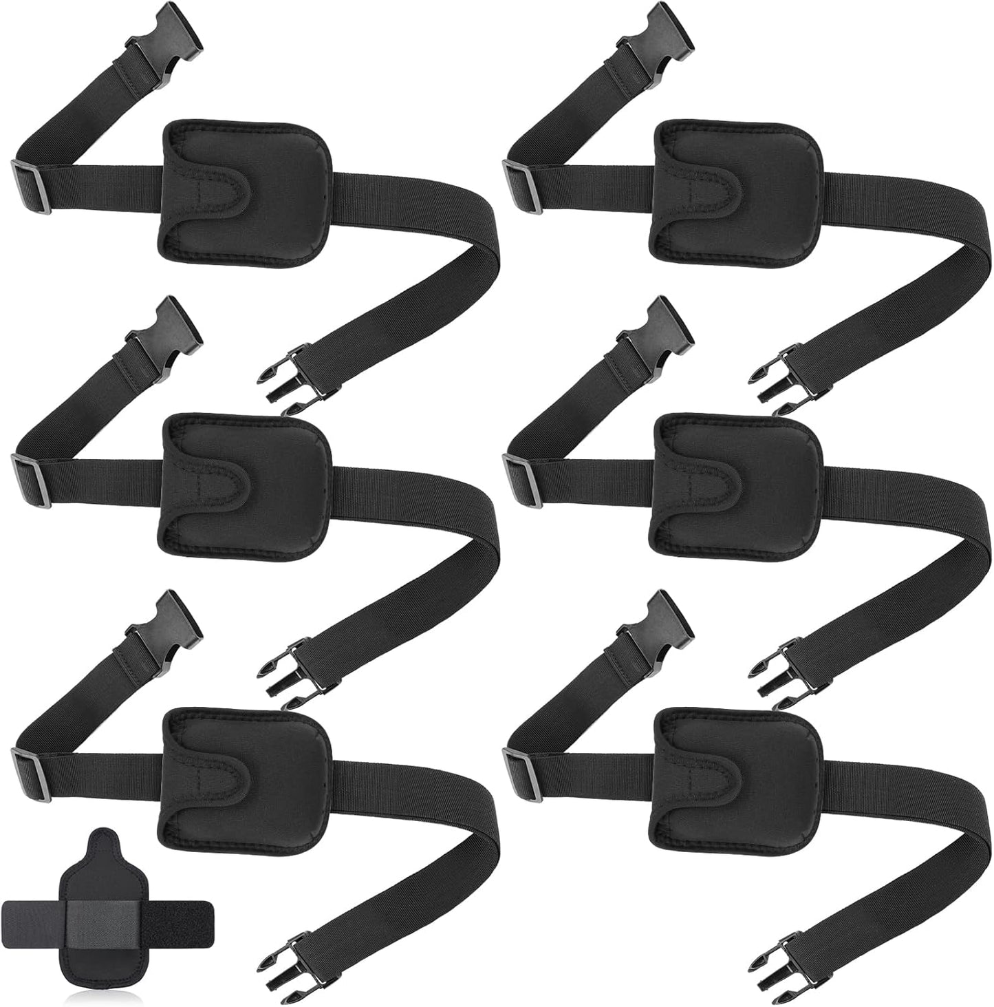 Zhehao 6 Set Mic Belt Pouch for Fitness Instructors and Speakers