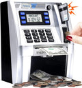 Fishboy ATM Piggy Bank for Kids with Debit Card and Coin Recognition