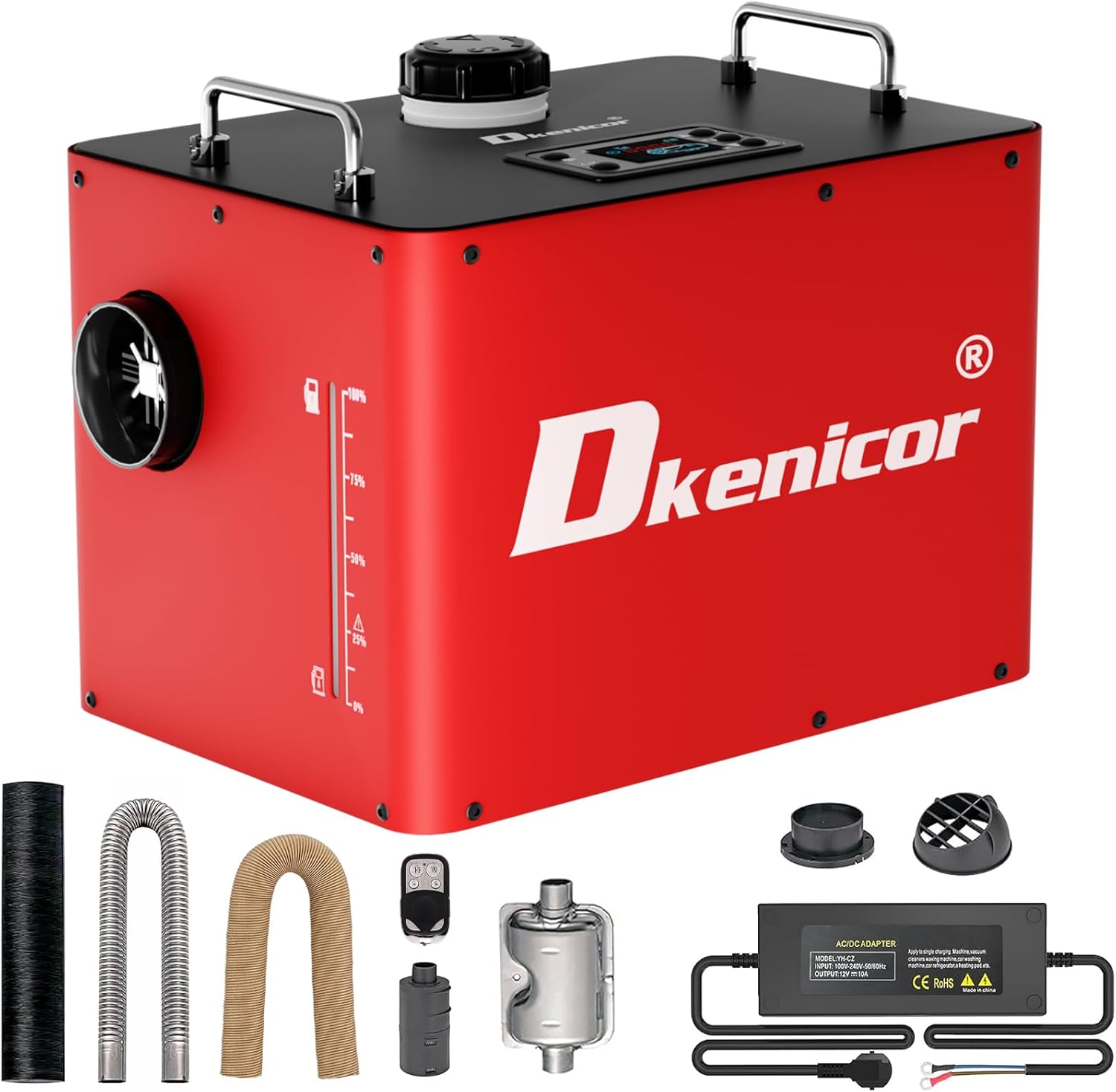 Dkenicor 8KW Diesel Heater Fast Heat Tent RV