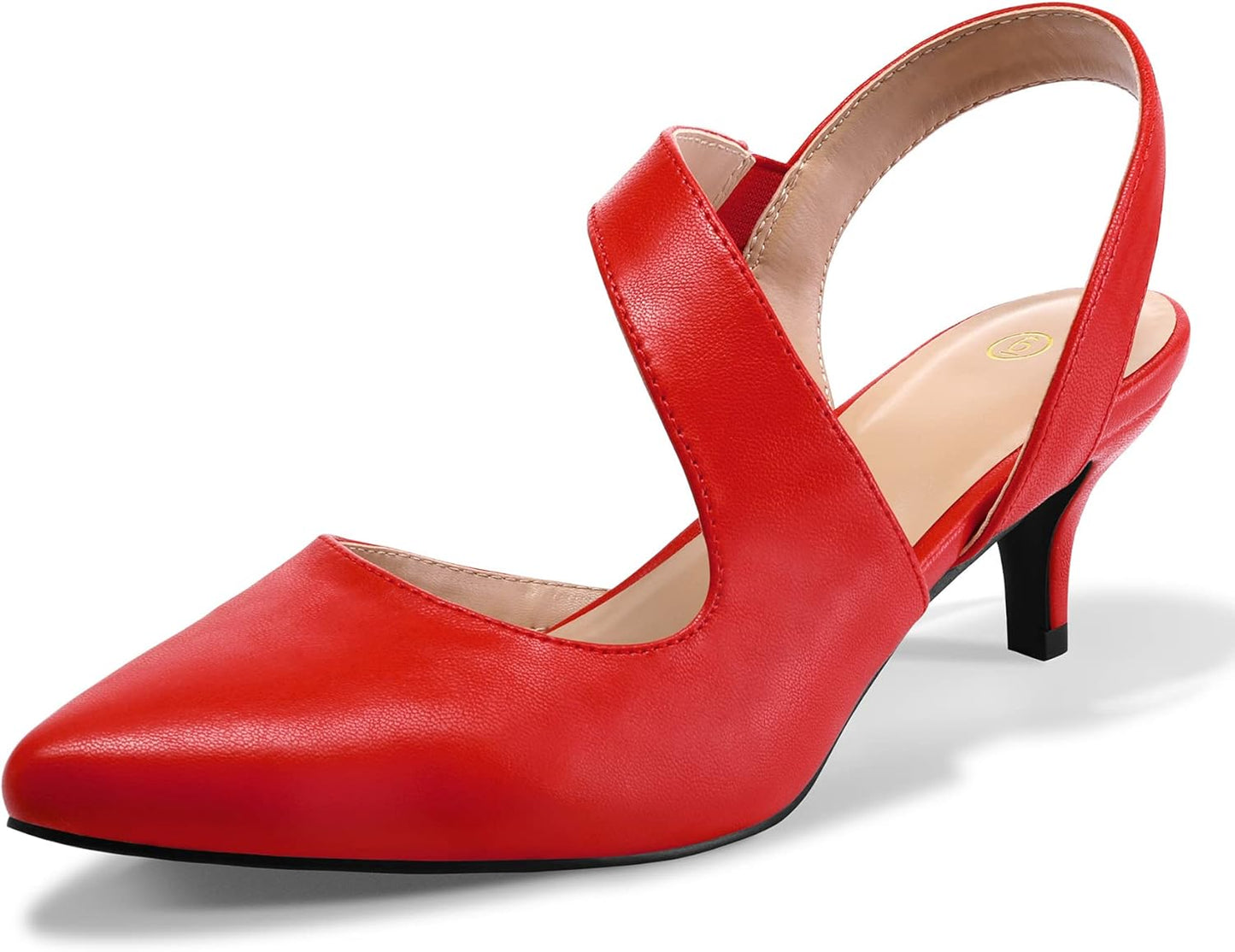 mysoft Women's Dress Shoes Low Heels for Elegant Occasions