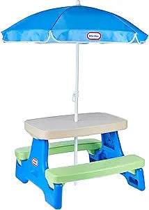 Little Tikes Easy Store Jr. Picnic Table with Umbrella Review