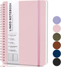 Lined Spiral Journal Notebook A5 Hardcover Leather - Thick 100GSM