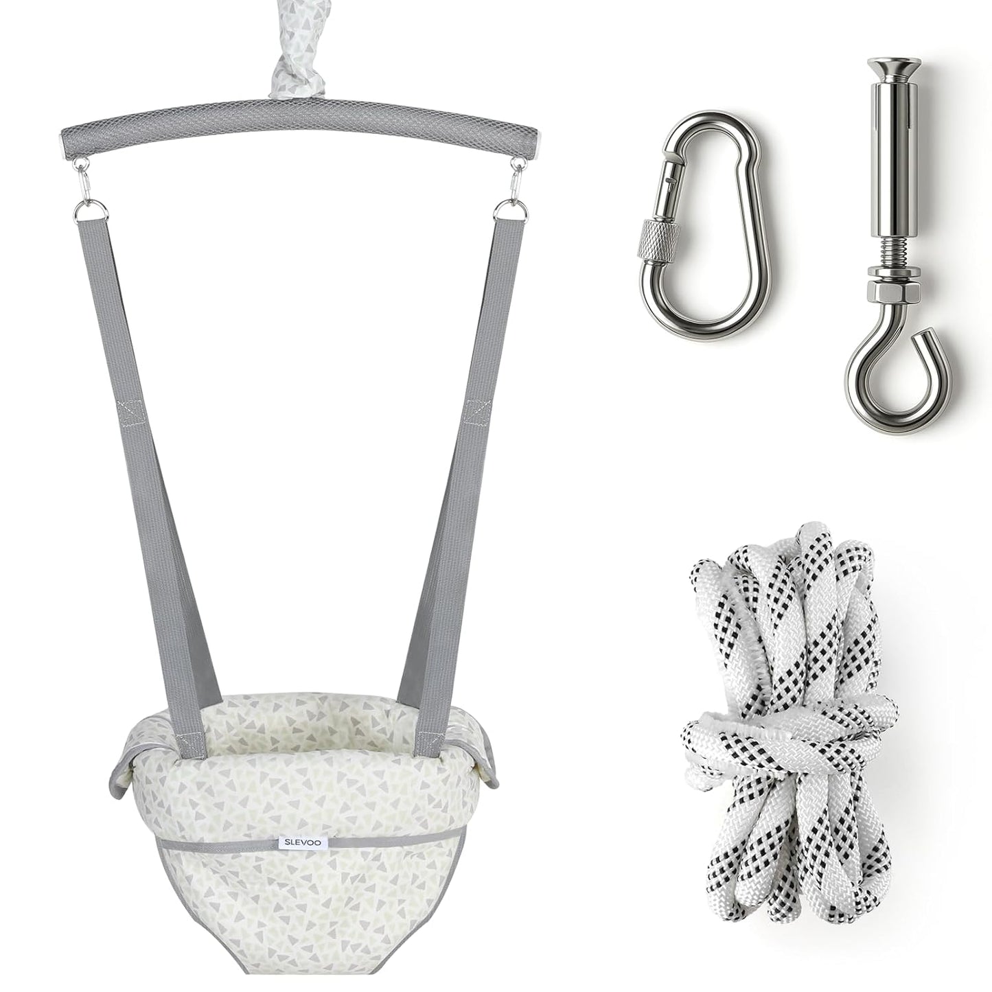 Slevoo Baby Jumper: Space-Saving Portable Infant Jumper
