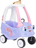 Little Tikes Fairy Cozy Coupe Large - Durable Ride-On for Toddlers