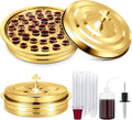 Zhehao Holy Communion Trays Set with Lids and Disposable Cups
