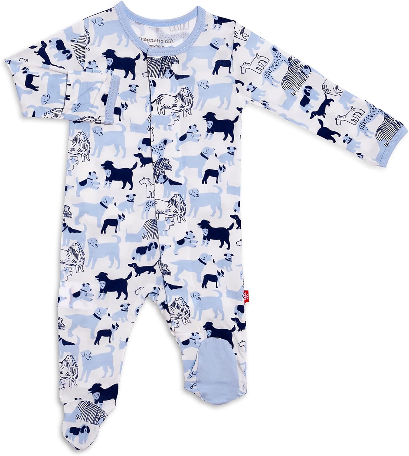Magnetic Me Footie Pajamas Soft Modal Baby Sleepwear for All