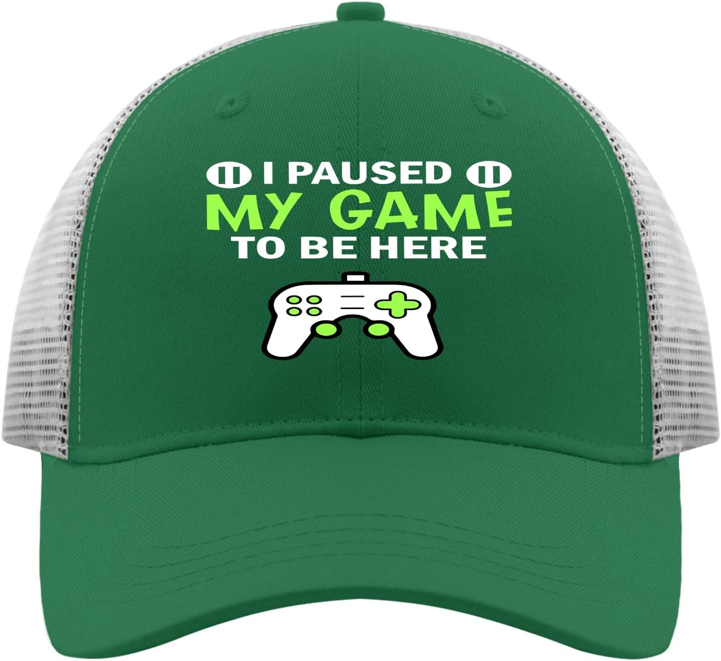 Breathable Ponytail Trucker Hat for Gamers
