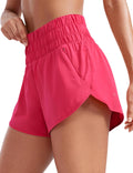 CRZ YOGA High Waisted Dolphin Running Shorts - Lightweight Comfort 3