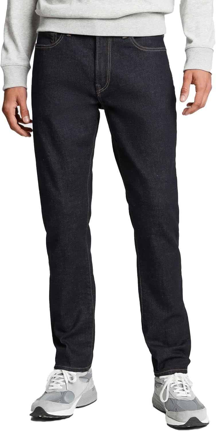 GAP Men's Straight Taper Fit Denim Jeans for Everyday Style