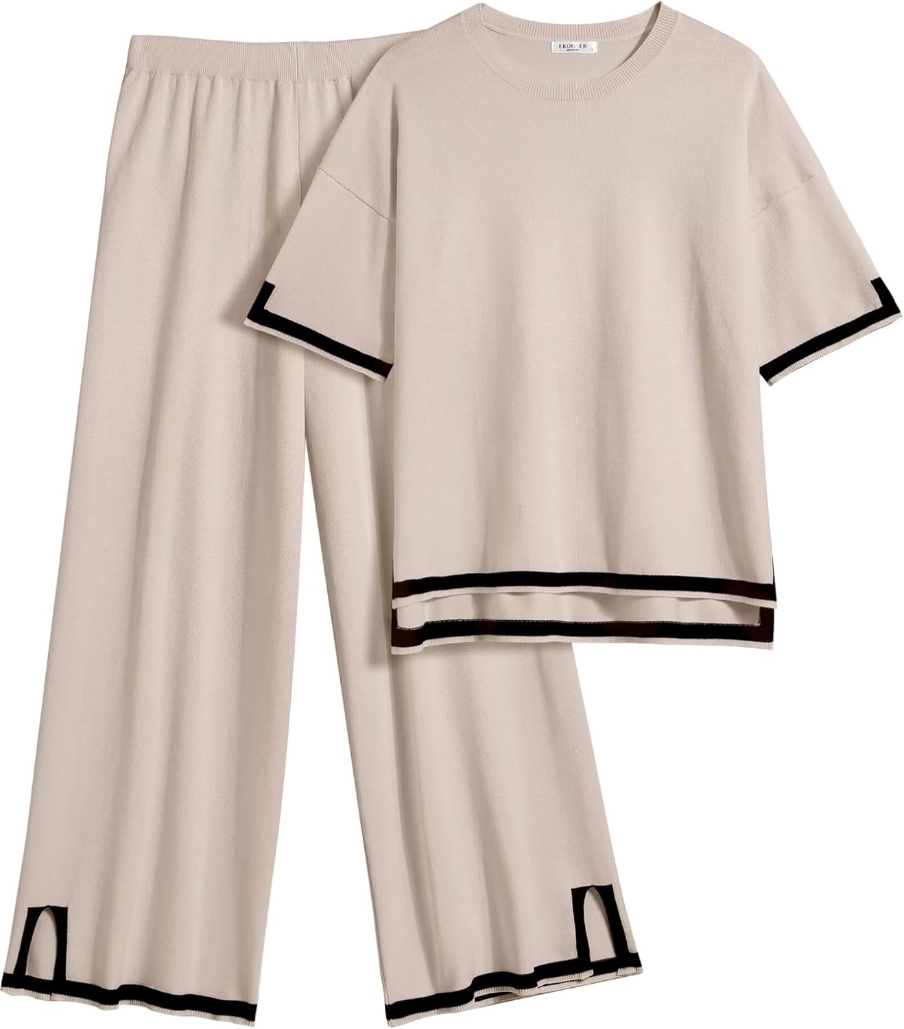 Ekouaer Lounge Set for Women: Stylish Travel Outfits 2 Piece