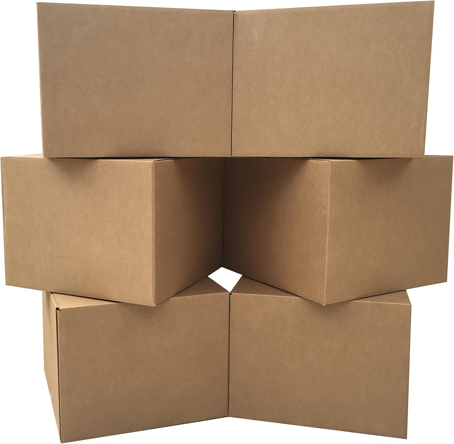 Large Moving Boxes 20 x 20 x 15 Pack of 6 for Easy Packing