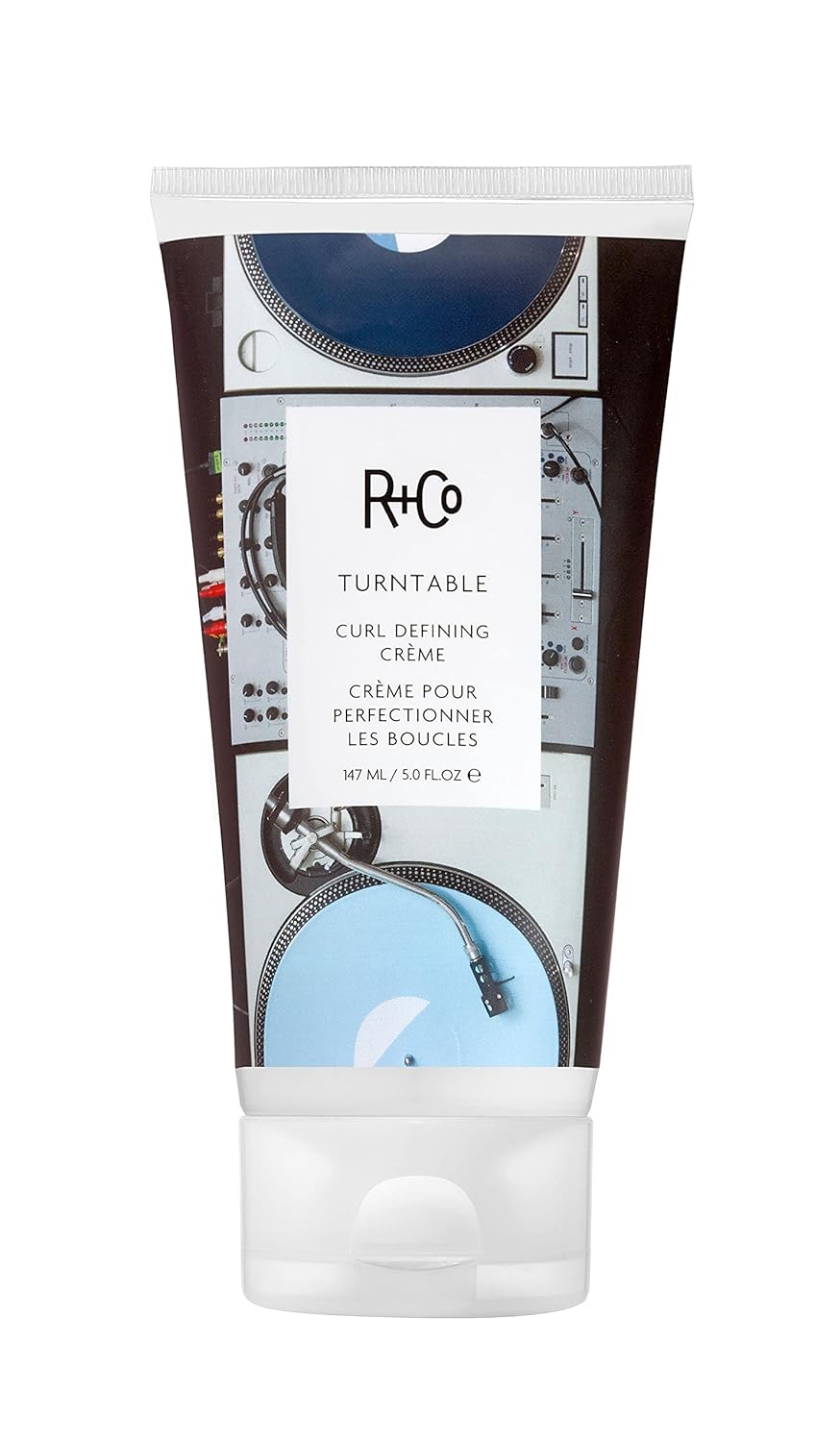 R+Co Turntable Curl Defining Cream for Defined and Shiny Curls