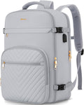 Travel Backpack for Women 30L Carry On Grey - Flight Approved
