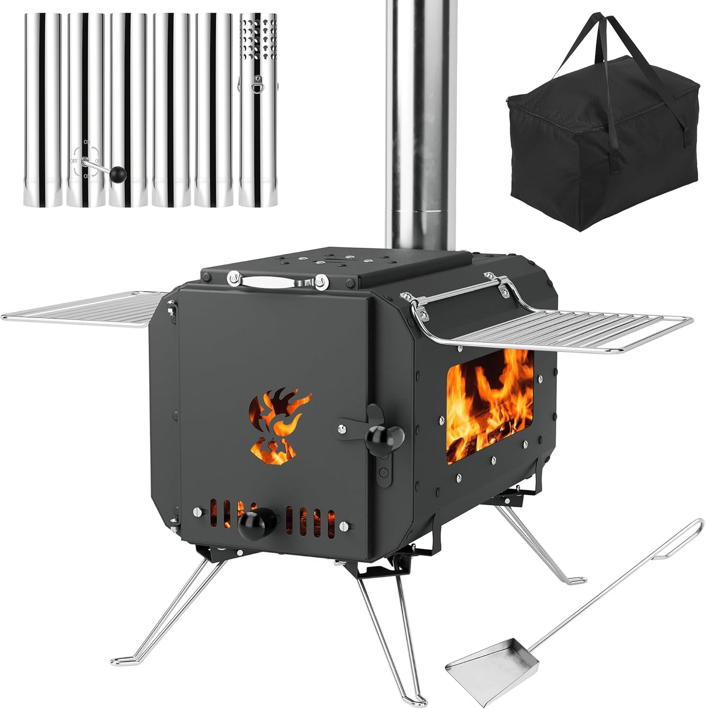 GAOMON Portable Wood Stove: Ultimate Camping Companion