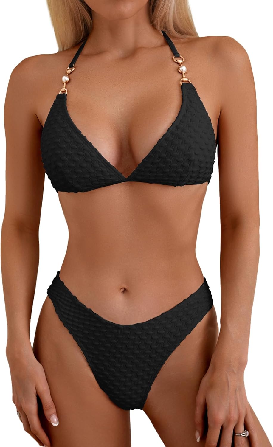 Swimall Women's Triangle Bikini Set for a Sexy Beach Look