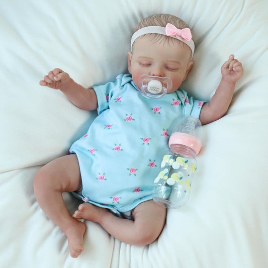 Realistic Reborn Baby Dolls - 18 inch Rosalie Newborn Girl