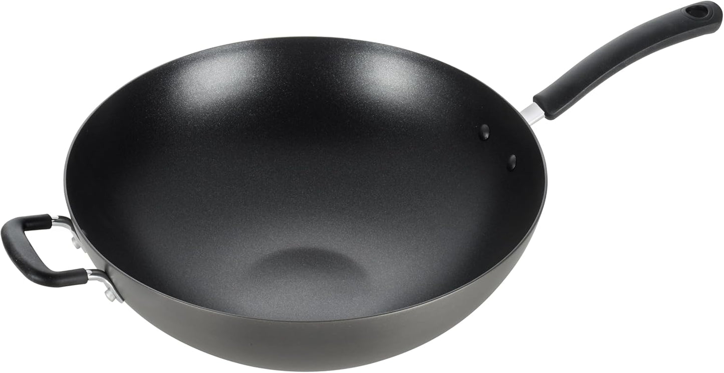 T-fal Ultimate Hard Anodized Nonstick Wok for Versatile Cooking