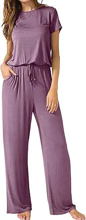 LAINAB Womens Soft Summer Jumpsuits for Casual Comfort