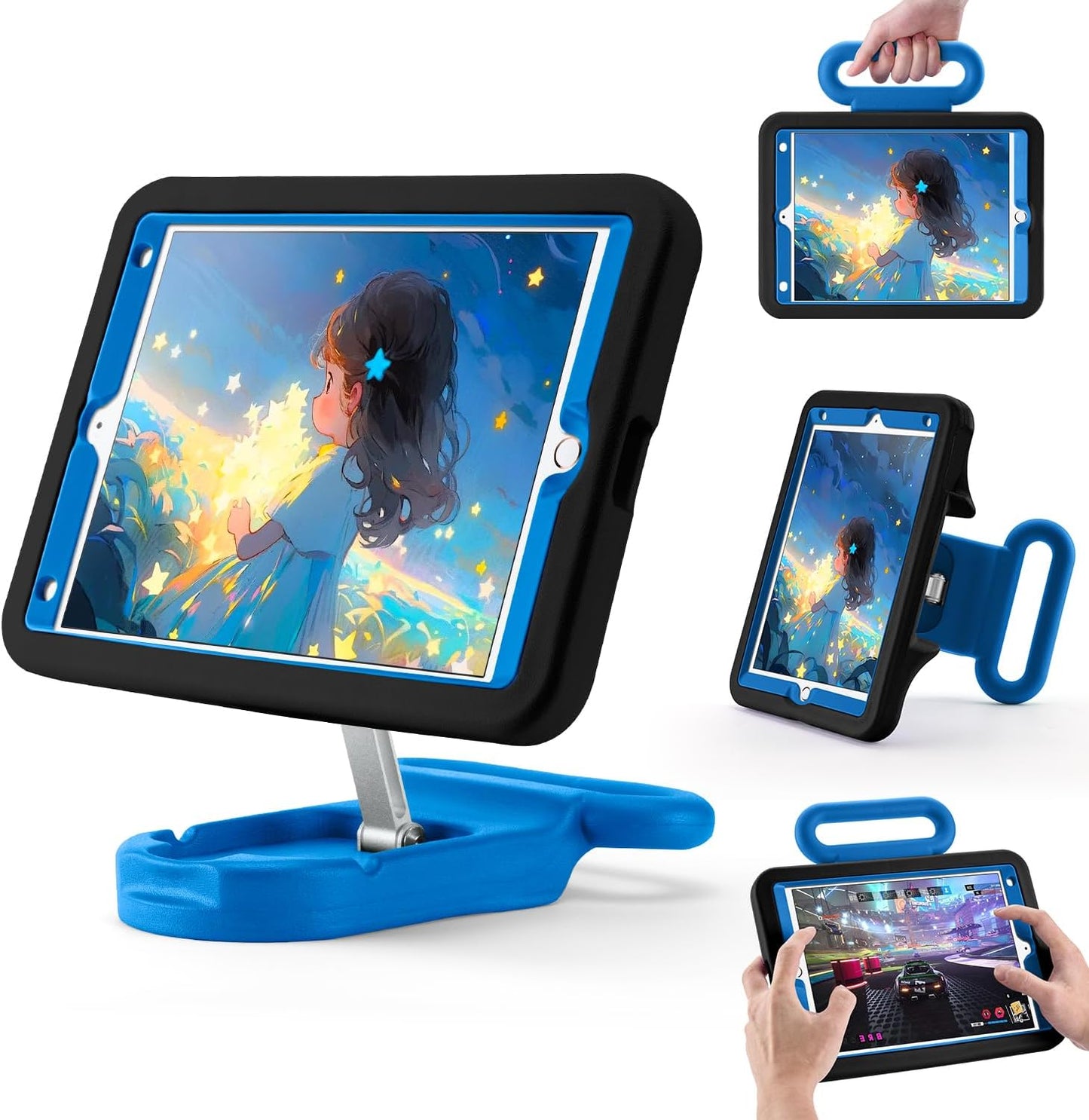 Kids Case for iPad 10.2 Inch - Adjustable Stand & Drop Proof